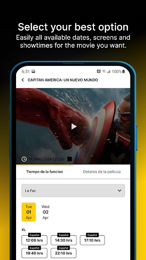 Multicine Screenshot 1