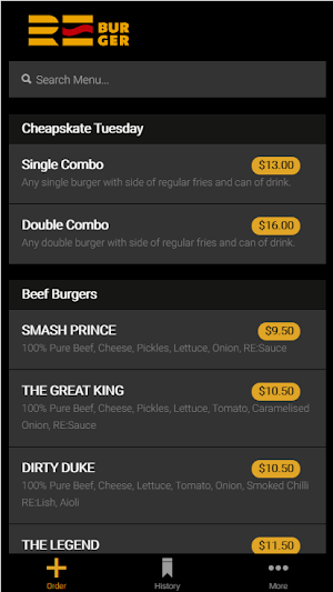 Reburger Screenshot 1