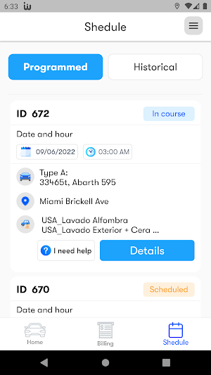 Prowasher Screenshot 2