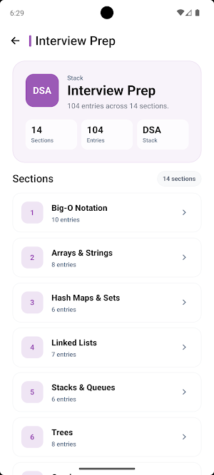 Interview Prep - SyntaxShelf Screenshot 3