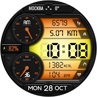 DIGI TACTUNOR WS68 Watch face