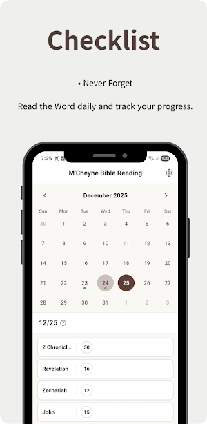 M'Cheyne: Daily Bible Planner Screenshot 0