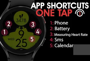 Dream 90 - Sporty Watch Face Screenshot 3