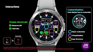 JW065 jwstudio watchface Screenshot 2