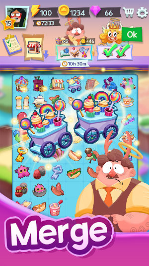 Sky Island: Merge & Story Screenshot 1