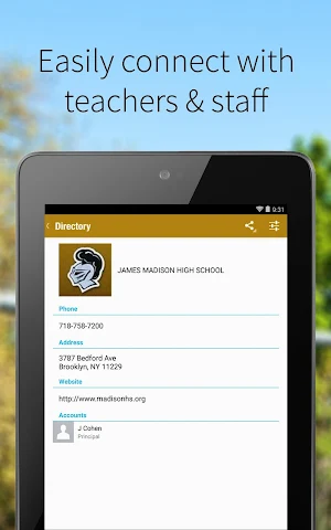 James Madison HS Screenshot 1