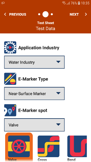 HSS-APP E-Marker Detector Screenshot 2