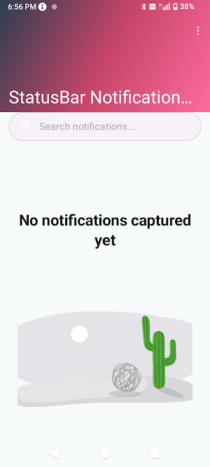 StatusBar Notification History Screenshot 0