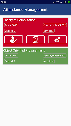 Khwopa Student Attendance Screenshot 3
