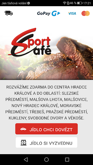Sport café Hradec Králové Screenshot 0