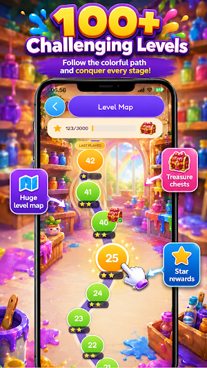 Color Blend Puzzle - Paint Mix Screenshot 2