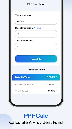 Loan Ora - EMI Loan Calculator Screenshot 3