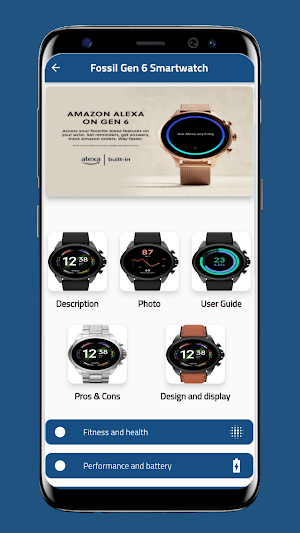 Fossil Gen 6 Smart Watch Guide Screenshot 1