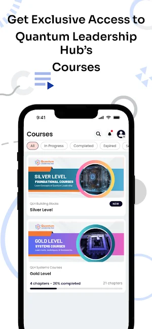 Quantum Leadership Hub Screenshot 1