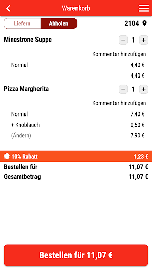 Pizza Oniro Screenshot 1