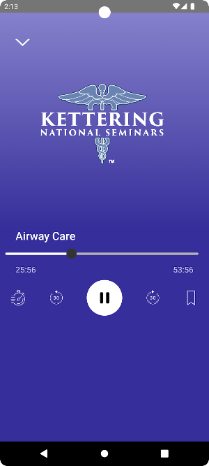 ACCS Audio Lectures Screenshot 2