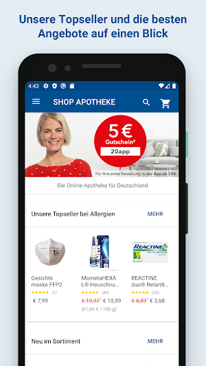SHOP APOTHEKE Screenshot 2