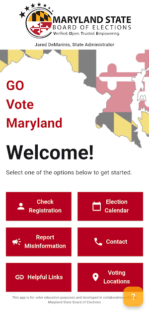 Go Vote MD Screenshot 0