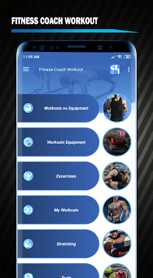 Fitness Coach Workout Home PRO Screenshot 0