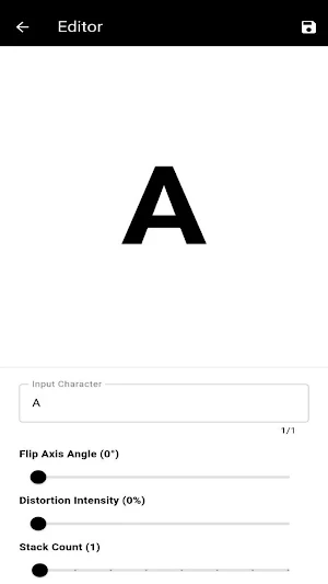 GlyphFlip Screenshot 2