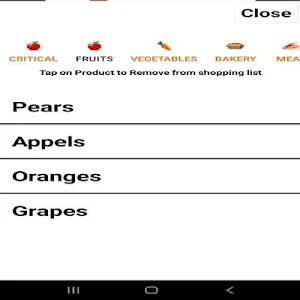 My Shopping List Screenshot 1