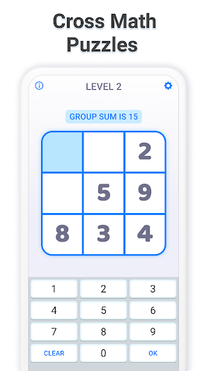 Quadromatics - Cross Math Game Screenshot 0