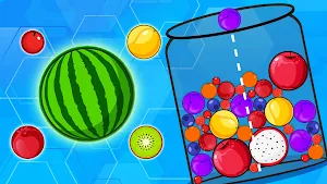 Fruit Flow Melon Merge Screenshot 0