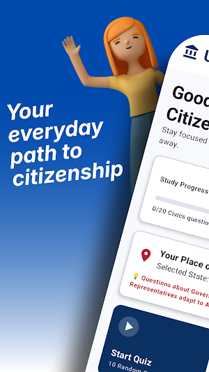 US Citizenship Test 2026 Screenshot 0
