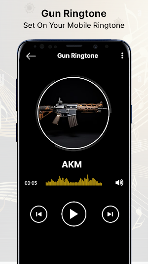 Gun Sounds Simulator Ringtones Screenshot 2