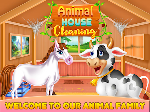 Animal World  Home Cleaning Screenshot 0