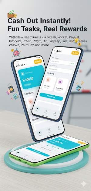Daily Earn - ভিডিও দেখো আয় করো Screenshot 1