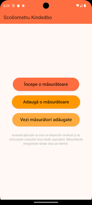 Scoliometru KINEDBO Screenshot 0