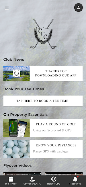 Cloquet Country Club Screenshot 0