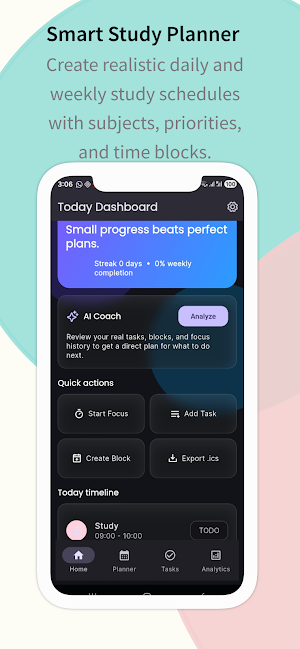 StudyPlanAI Screenshot 0