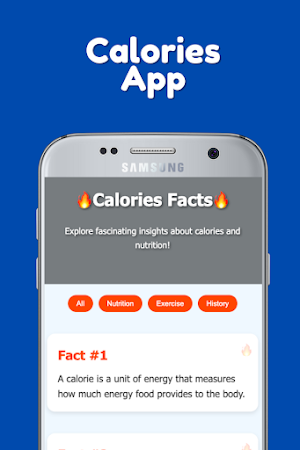 Calories App Screenshot 0