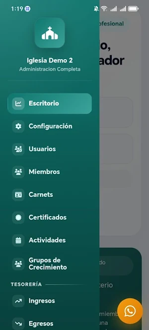 Iglesia Admin Pro Screenshot 3