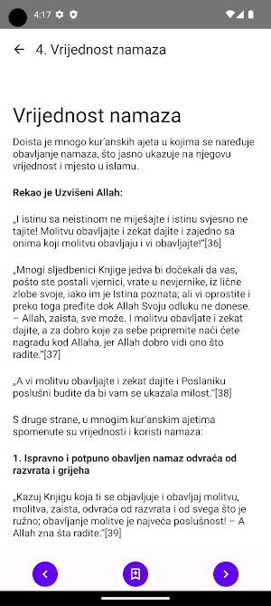 Namaz radost oka moga - Pezić Screenshot 1