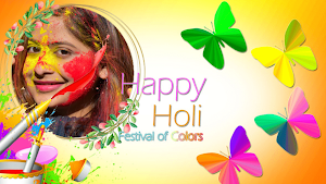 Holi Photo Frames & DP Maker Screenshot 3