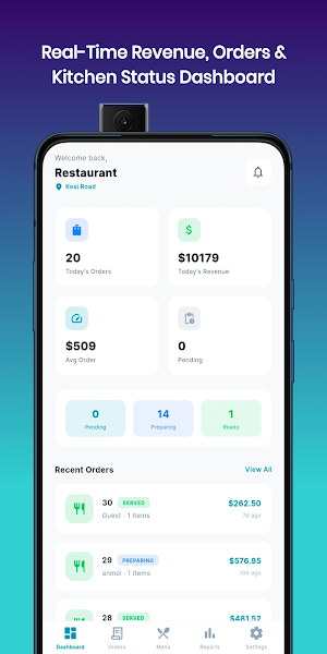 Restaurant EwiiDine Screenshot 2