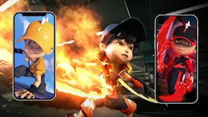 Boboiboy Beyond HD Wallpaper Screenshot 2