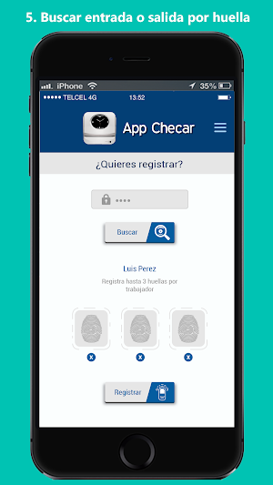 App Checar Fingerprint Screenshot 3