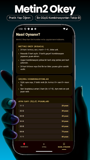 Metin2 Okey Kart Yardımcısı Screenshot 2
