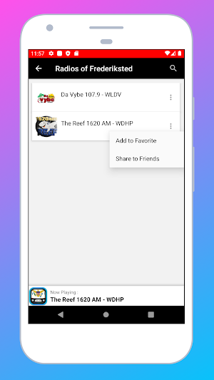 Radio US Virgin Islands FM App Screenshot 3