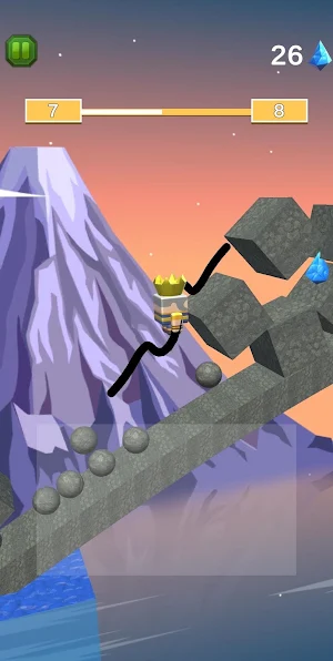 Draw Warrior - Scribble Climber Screenshot 3