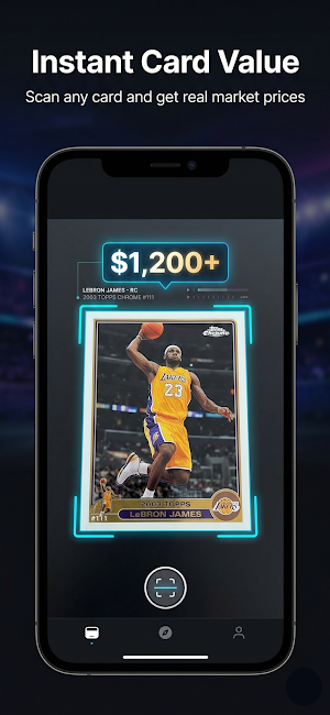 Sports Card Scanner & Value Screenshot 1