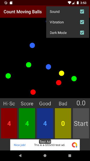Count Moving Balls Screenshot 3