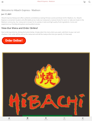 Hibachi Express - Madison Screenshot 2