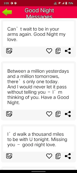Romantic Love Quotes Screenshot 2