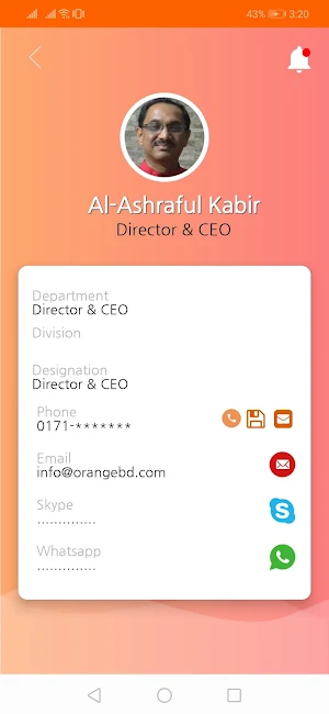 OrangeBD eDirectory Screenshot 2