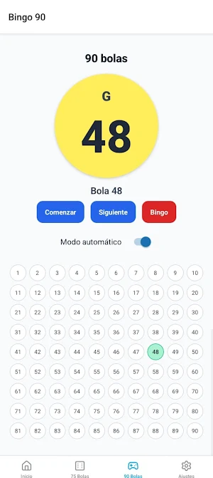 Bingo voz Screenshot 2